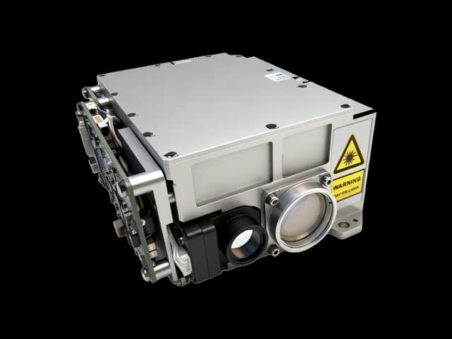 laser rangefinder designator for helicopter targeting turret