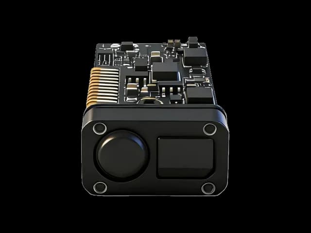 SPD1200M4 905nm rangefinder front and circuit board view