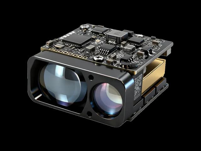 1535nm eye-safe laser rangefinder module for UAV