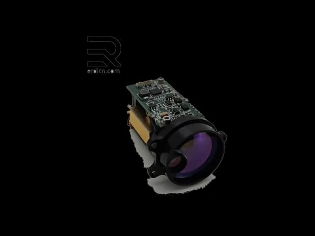 LRF0105C 1535nm Mini Eye-Safe Laser Rangefinder Module for UAV Gimbals, Handheld Optics and Smart Sensors product view