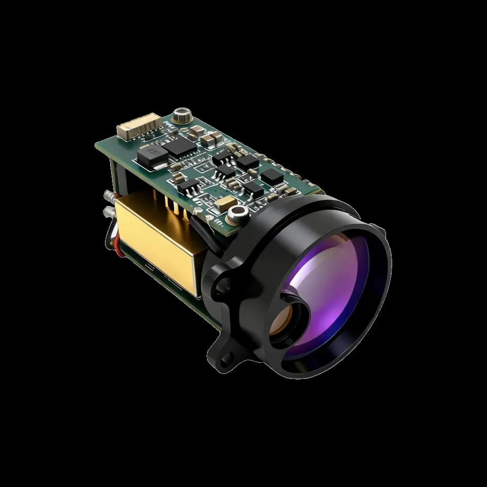1535nm eye-safe laser rangefinder module for UAV and handheld LRF0105C product view 2