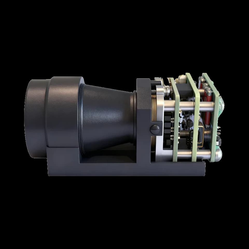 compact 1535nm laser distance sensor 6km for boundary monitoring and security systems product view 8