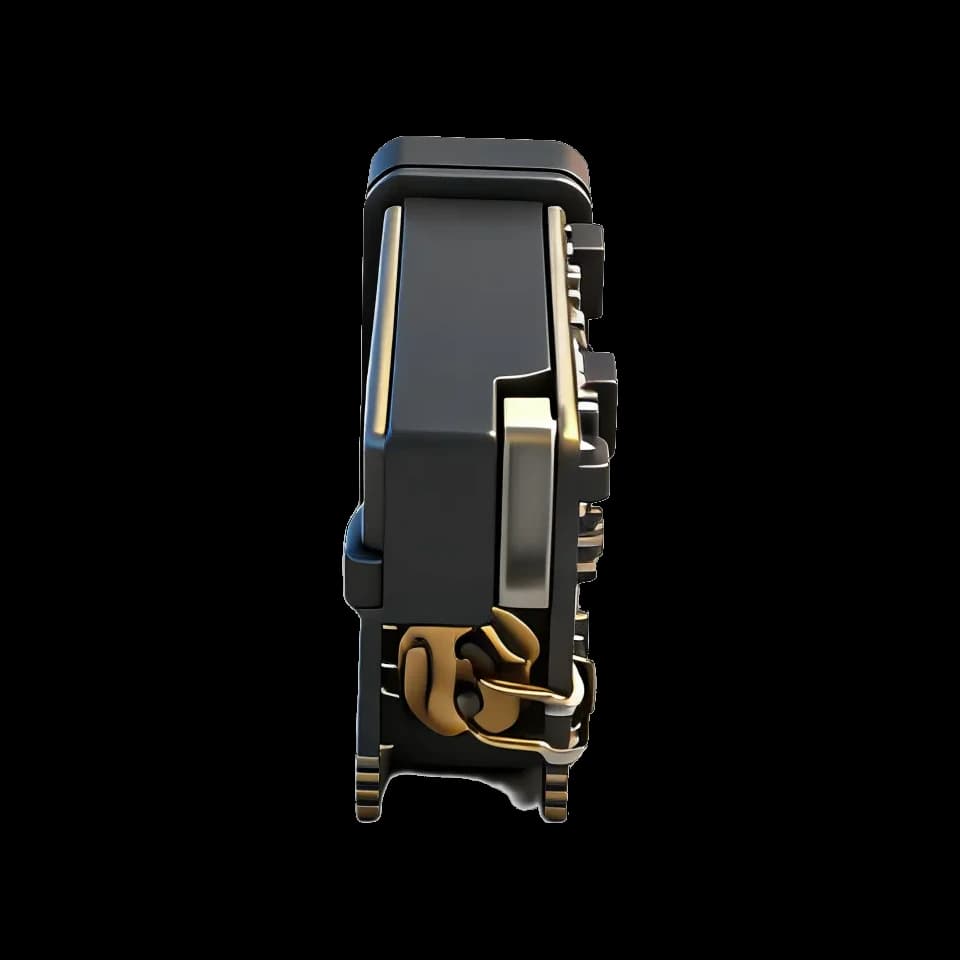 SPD1200M4 905nm rangefinder module side profile product view 2