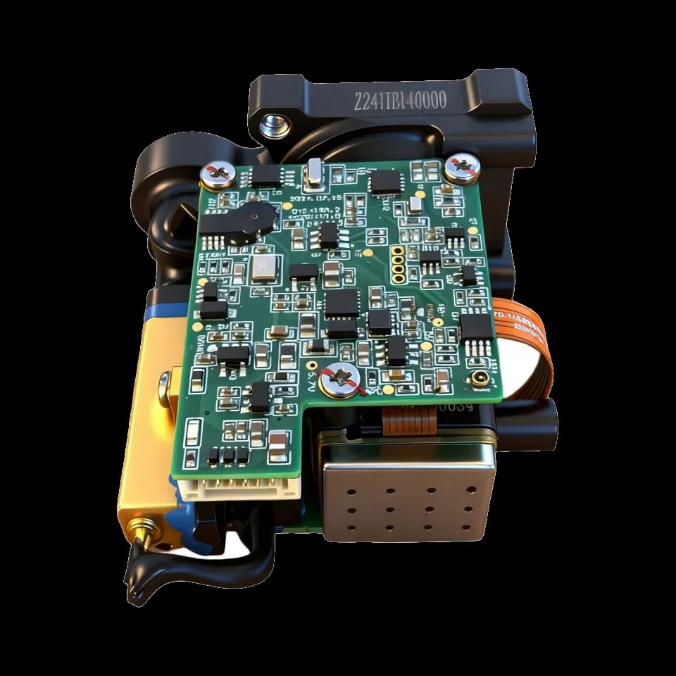 6km 1535nm laser rangefinder sensor module UART 3.3V for vehicle EO/IR and traffic monitoring product view 3