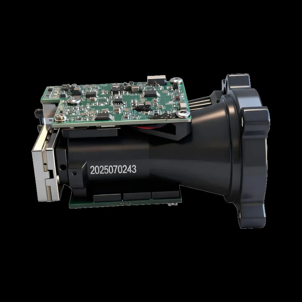 1535nm eye-safe laser rangefinder module 6km for security and UAV LRF0612C product view 7