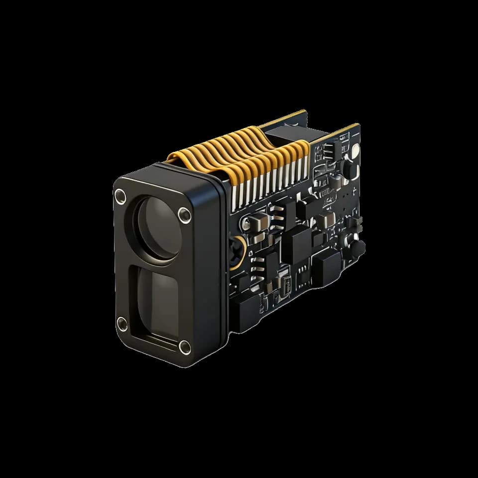 SPD1200M4 905nm rangefinder circuit board perspective product view 4