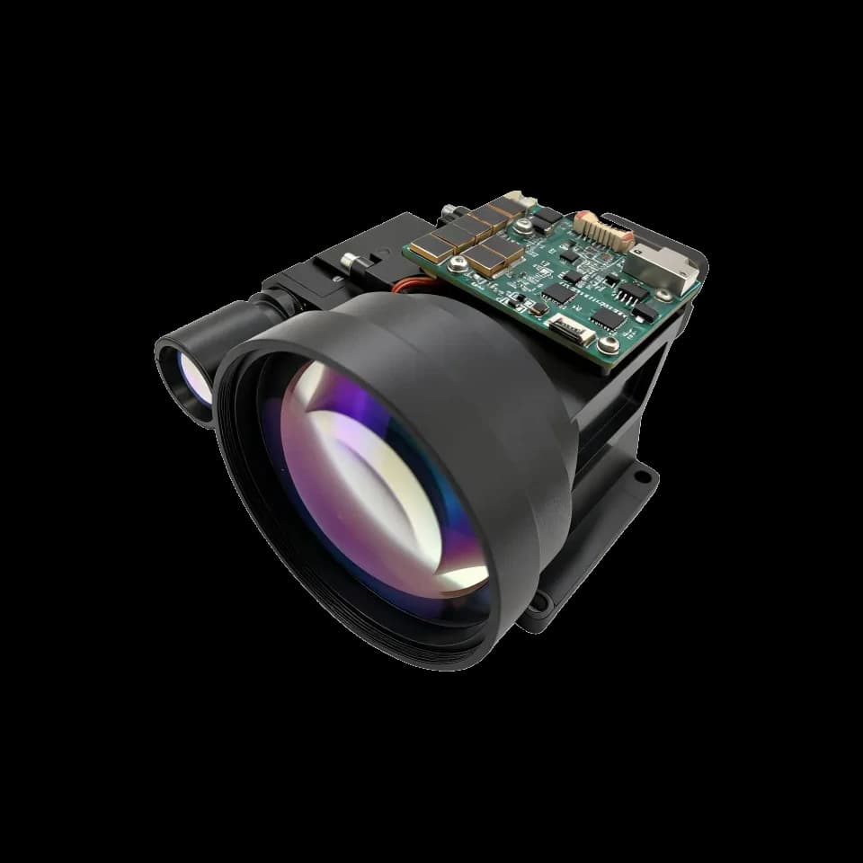 1535nm ultra long range laser distance sensor 18km DC12V for fixed observation product view 8