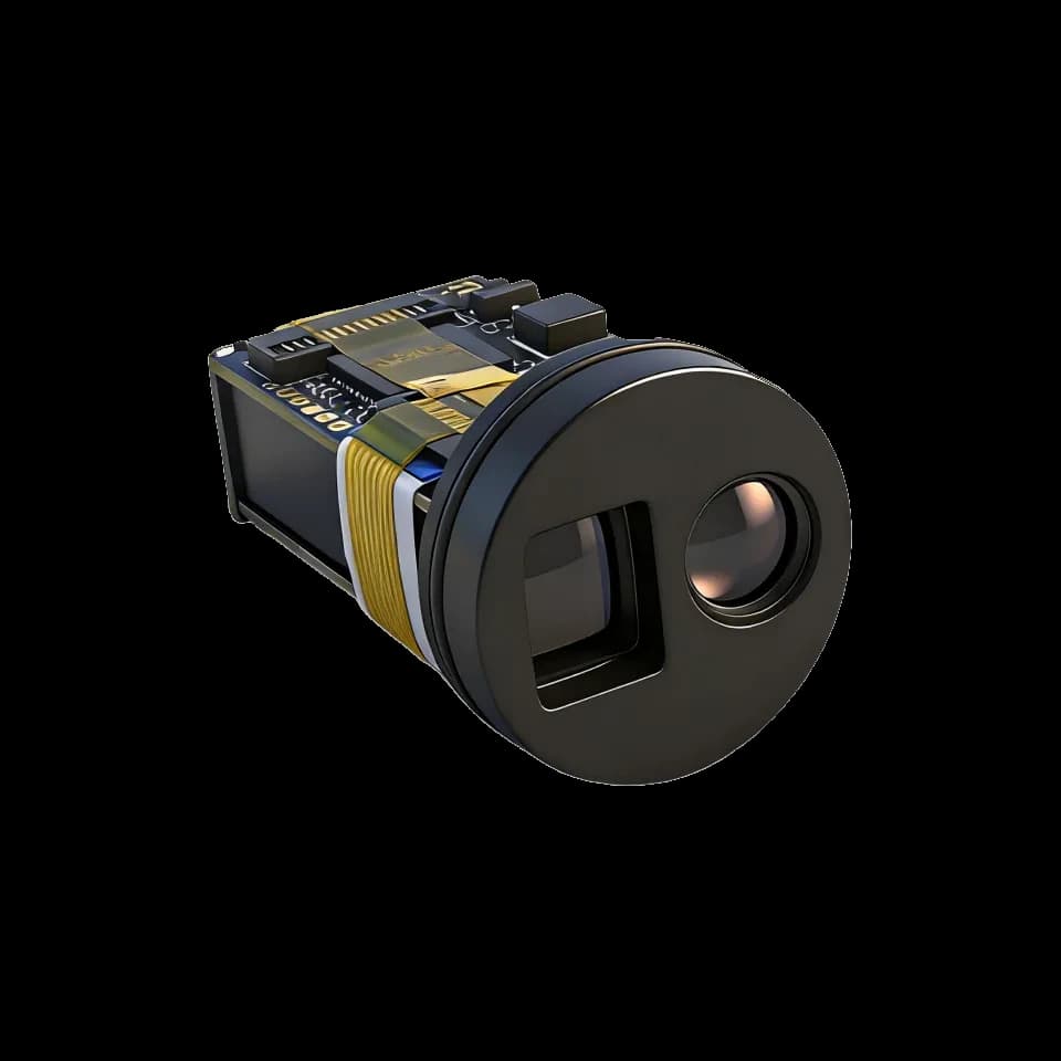 SPD1200H2 905nm rangefinder angled front view product view 6