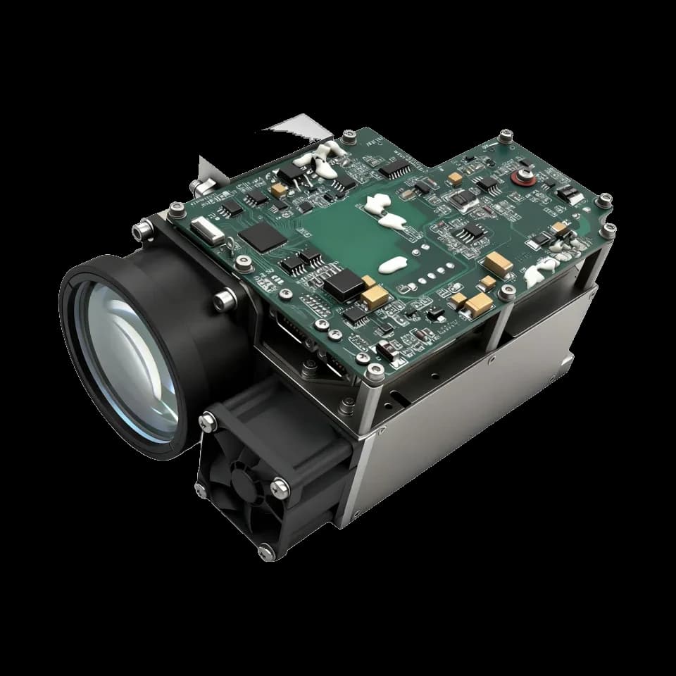 80mJ laser target designator for precision strike system