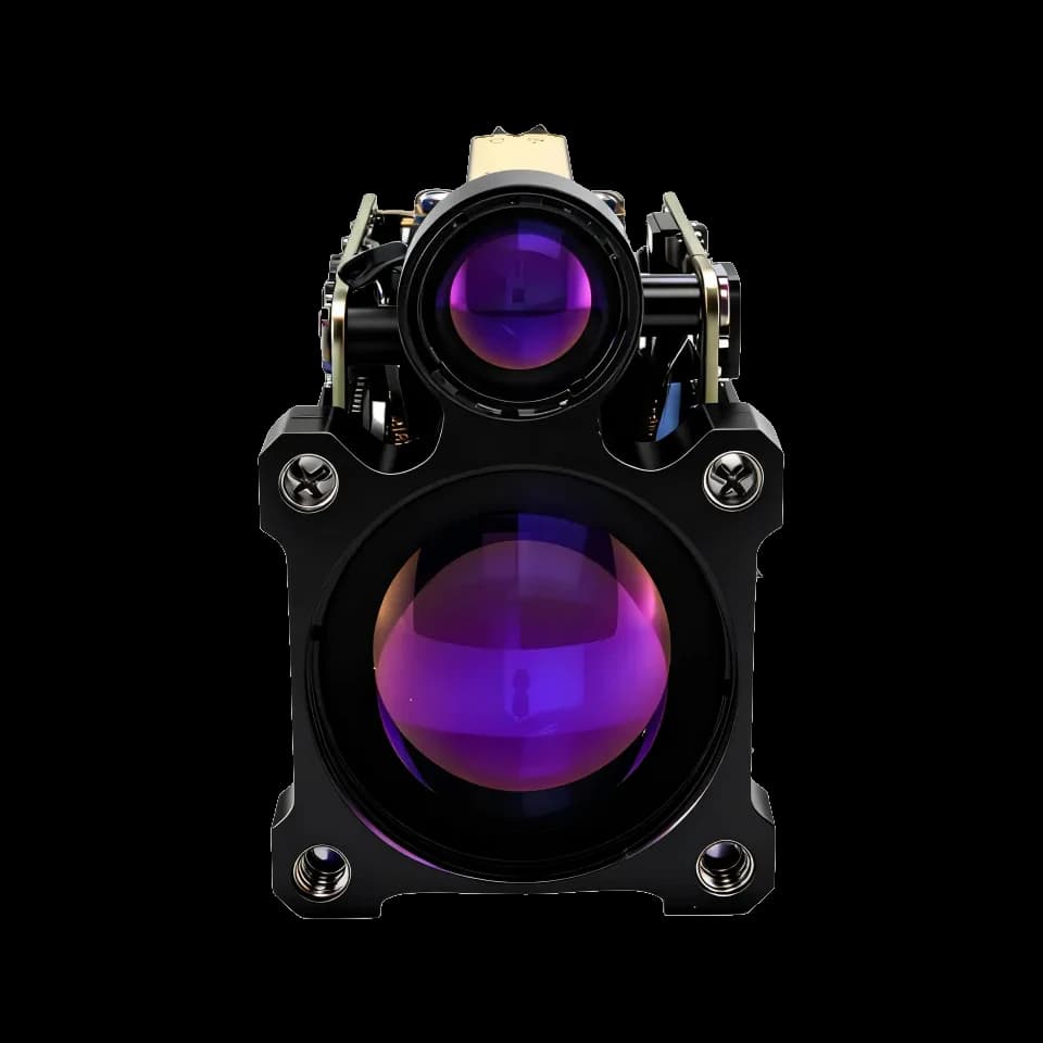 6km 1535nm laser rangefinder sensor module UART 3.3V for vehicle EO/IR and traffic monitoring product view 2
