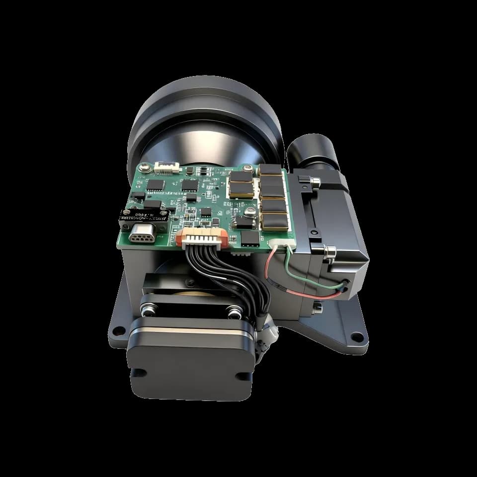 1535nm ultra long range laser distance sensor 18km DC12V for fixed observation product view 5