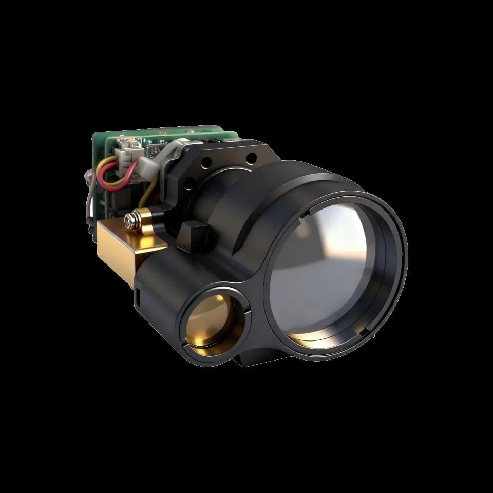 compact 1535nm laser distance sensor 6km for boundary monitoring and security systems product view 3