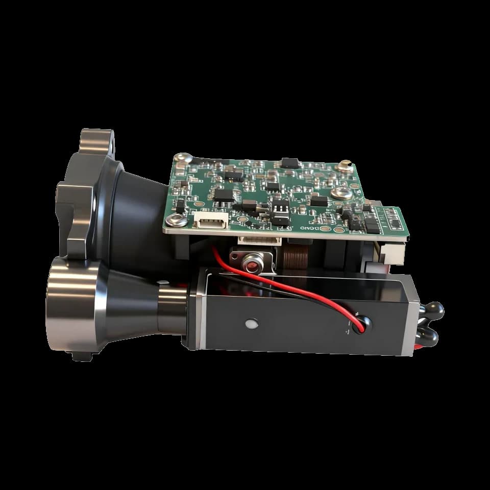 1535nm eye-safe laser rangefinder module 6km for security and UAV LRF0612C product view 6
