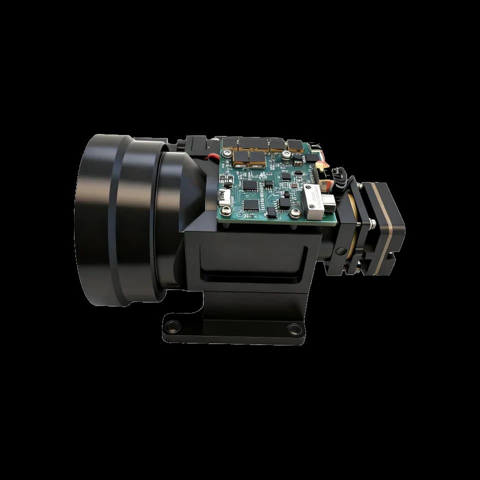 1535nm ultra long range laser distance sensor 18km DC12V for fixed observation product view 4