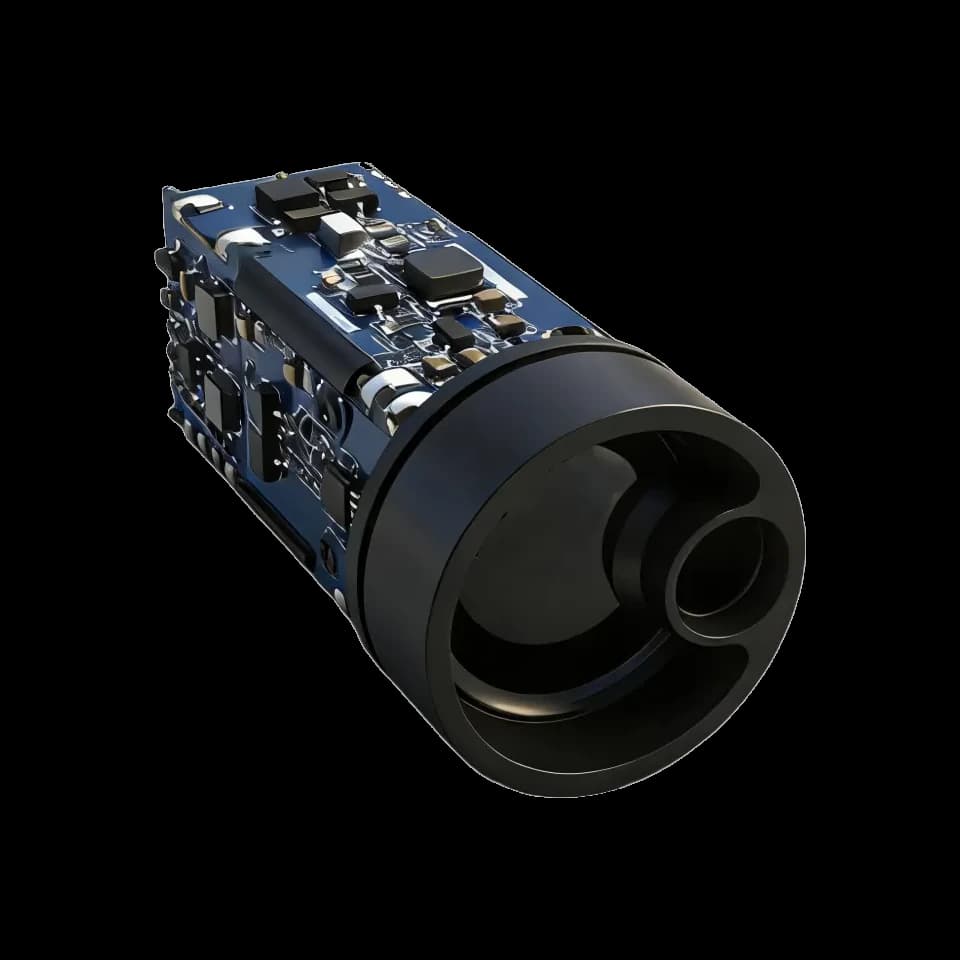 LR1000B23 905nm rangefinder alternate front perspective product view 2