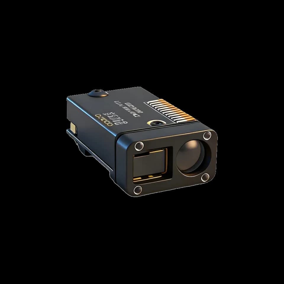 SPD1200M4 enclosed 905nm rangefinder top and front view product view 5