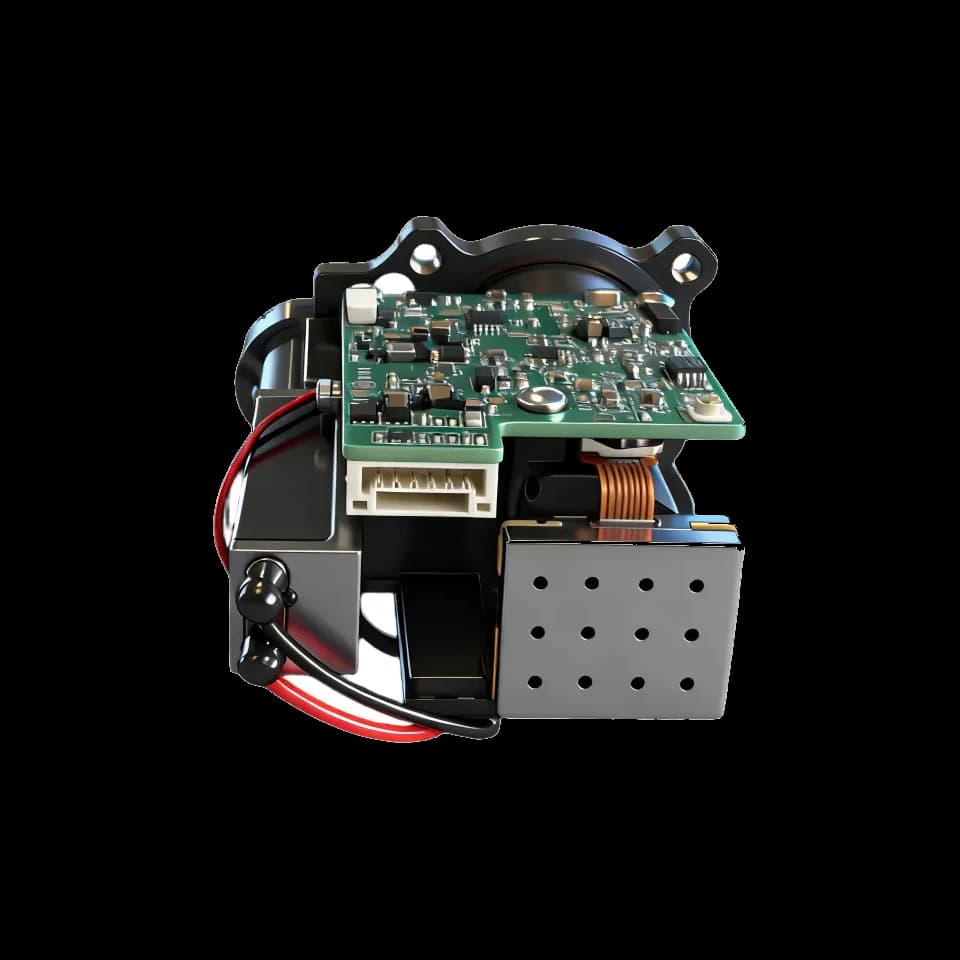 1535nm eye-safe laser rangefinder module 6km for security and UAV LRF0612C product view 8