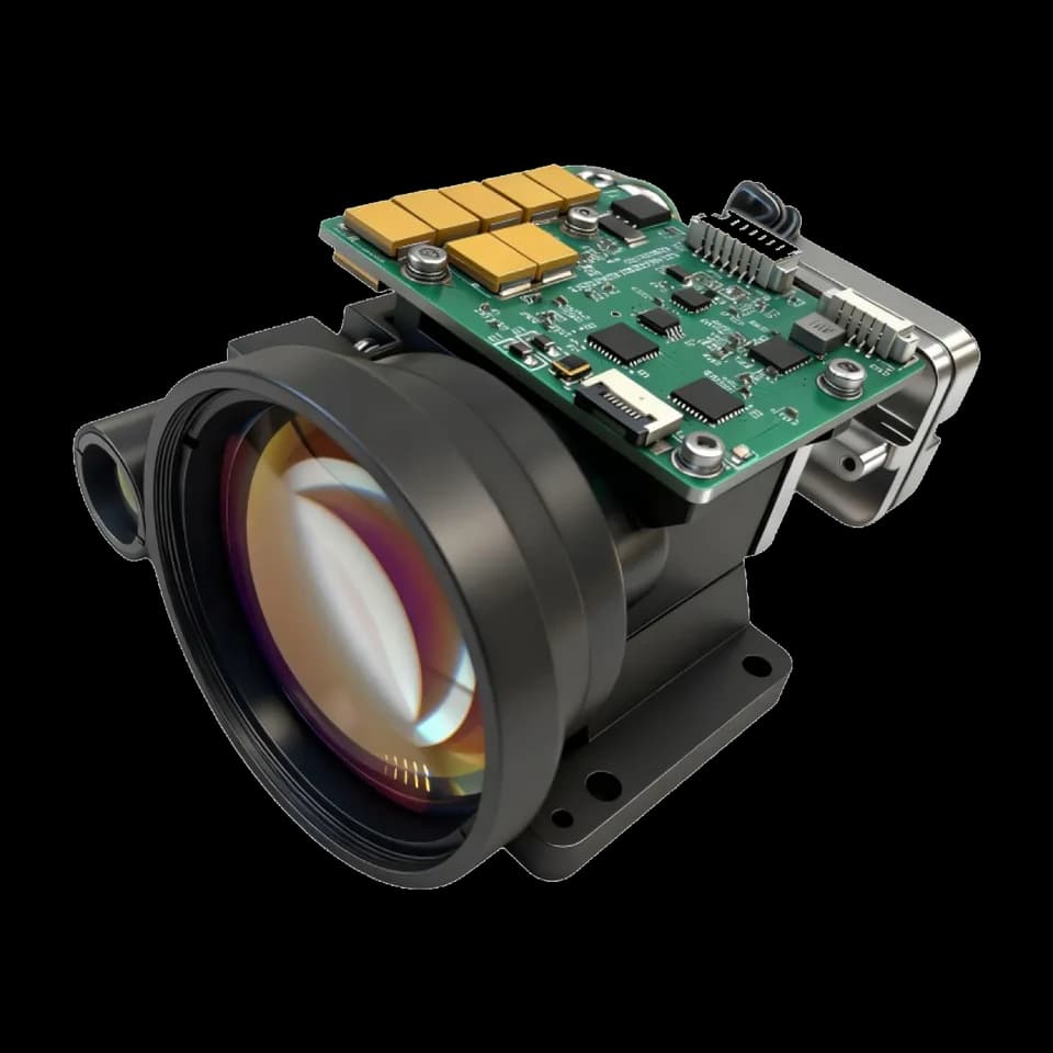 ERDI LRF0815C 8 km 1535 nm eye-safe OEM laser rangefinder module