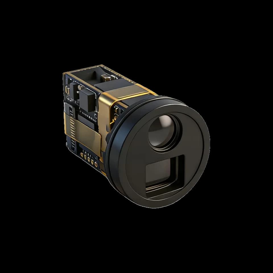 SPD1200H2 905nm rangefinder front with exposed electronics product view 4