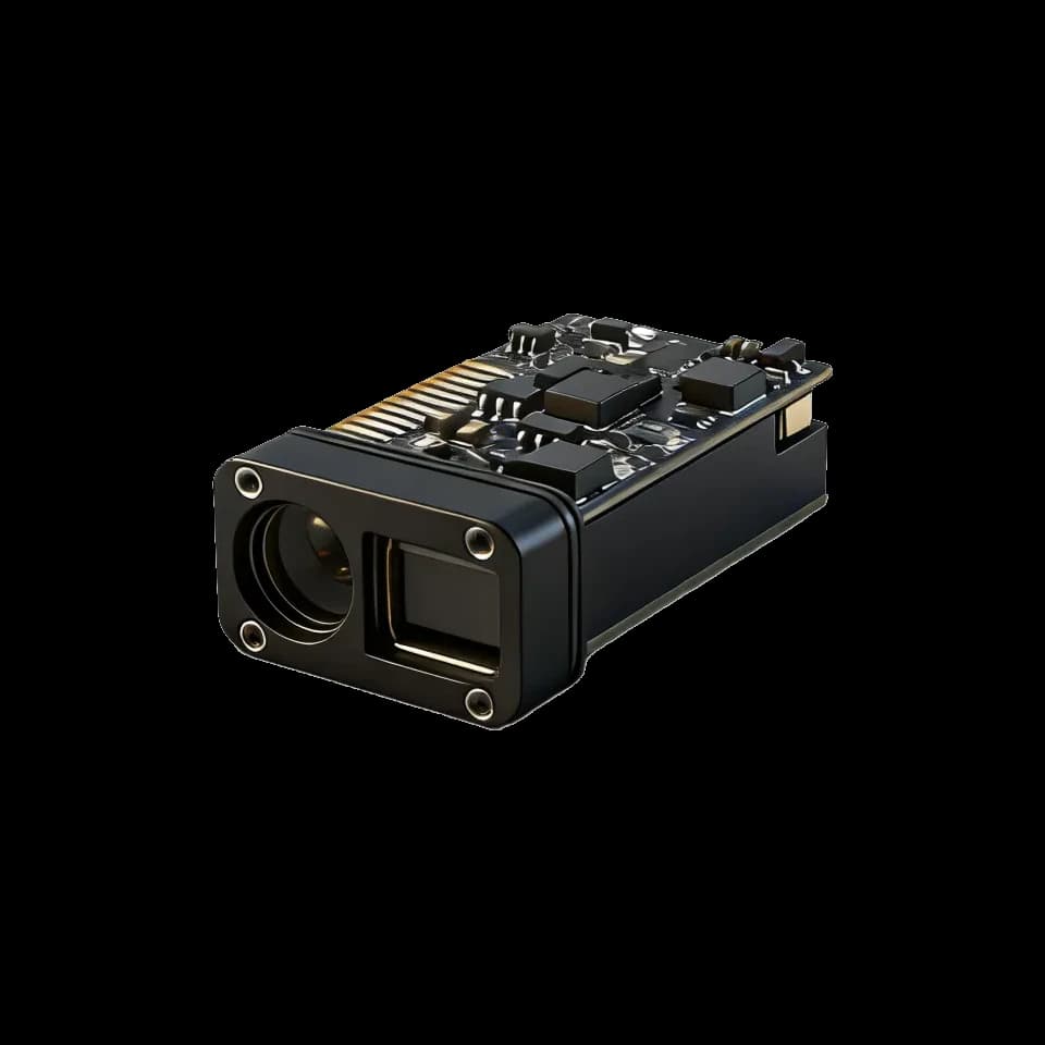 SPD1200M4 905nm rangefinder electronics and optical apertures product view 6