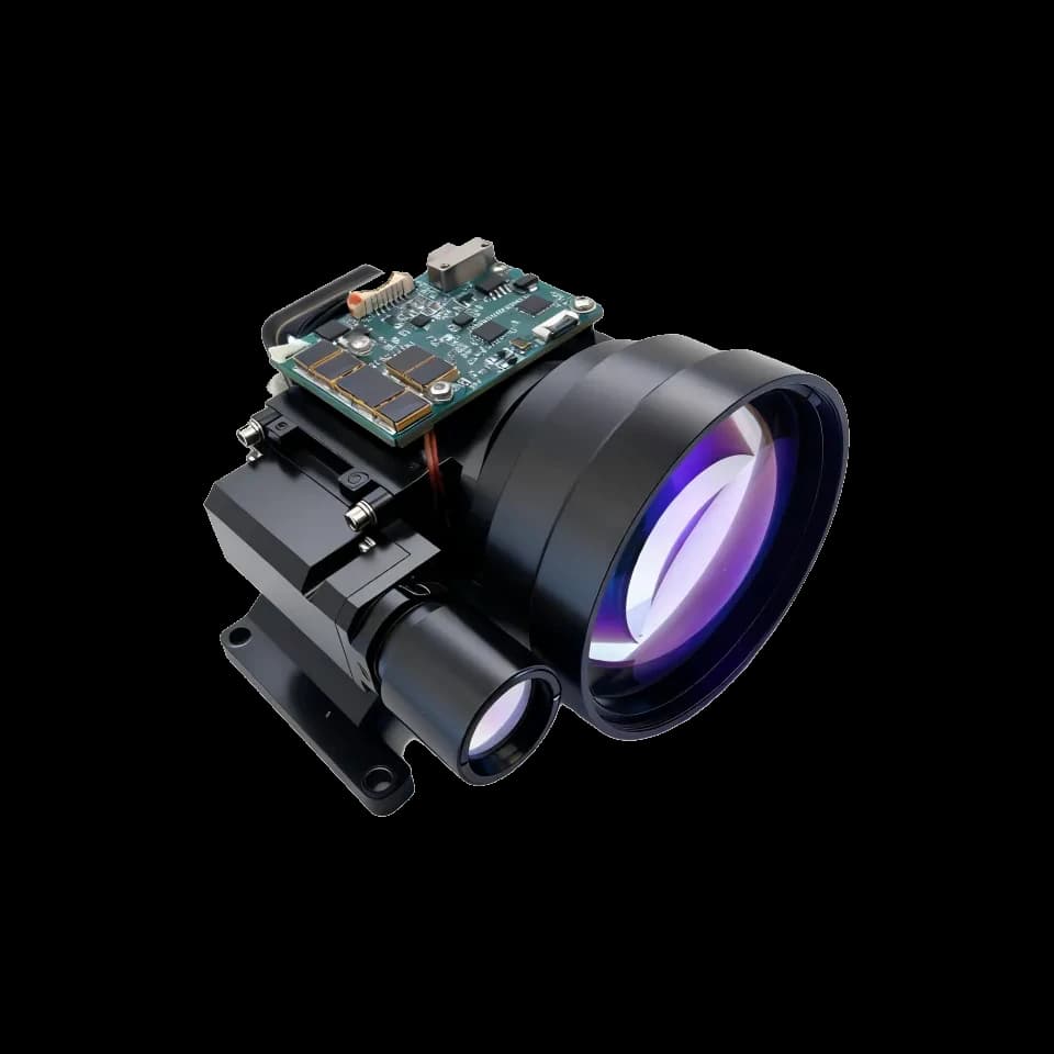 1535nm ultra long range laser distance sensor 18km DC12V for fixed observation product view 7