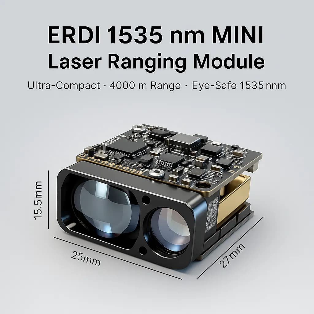 ERDI 1535 nm MINI Laser Rangefinder Module