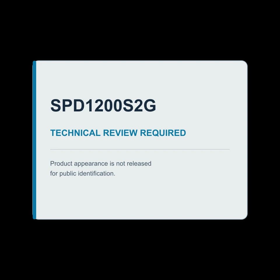 SPD1200S2G Technical Review Required placeholder 1
