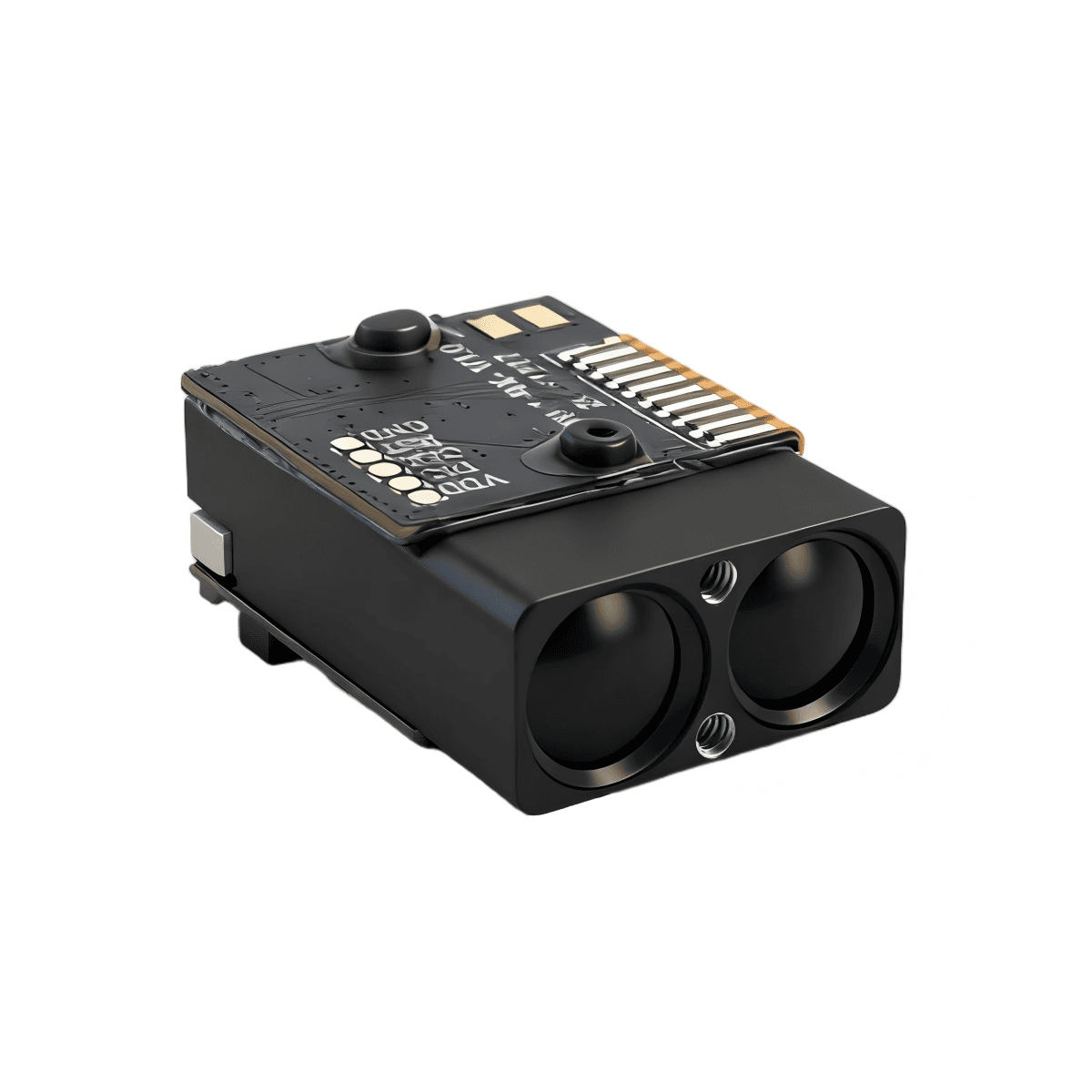 SPD1200ZG optical face and labeled circuit-board side in a horizontal view product view 5