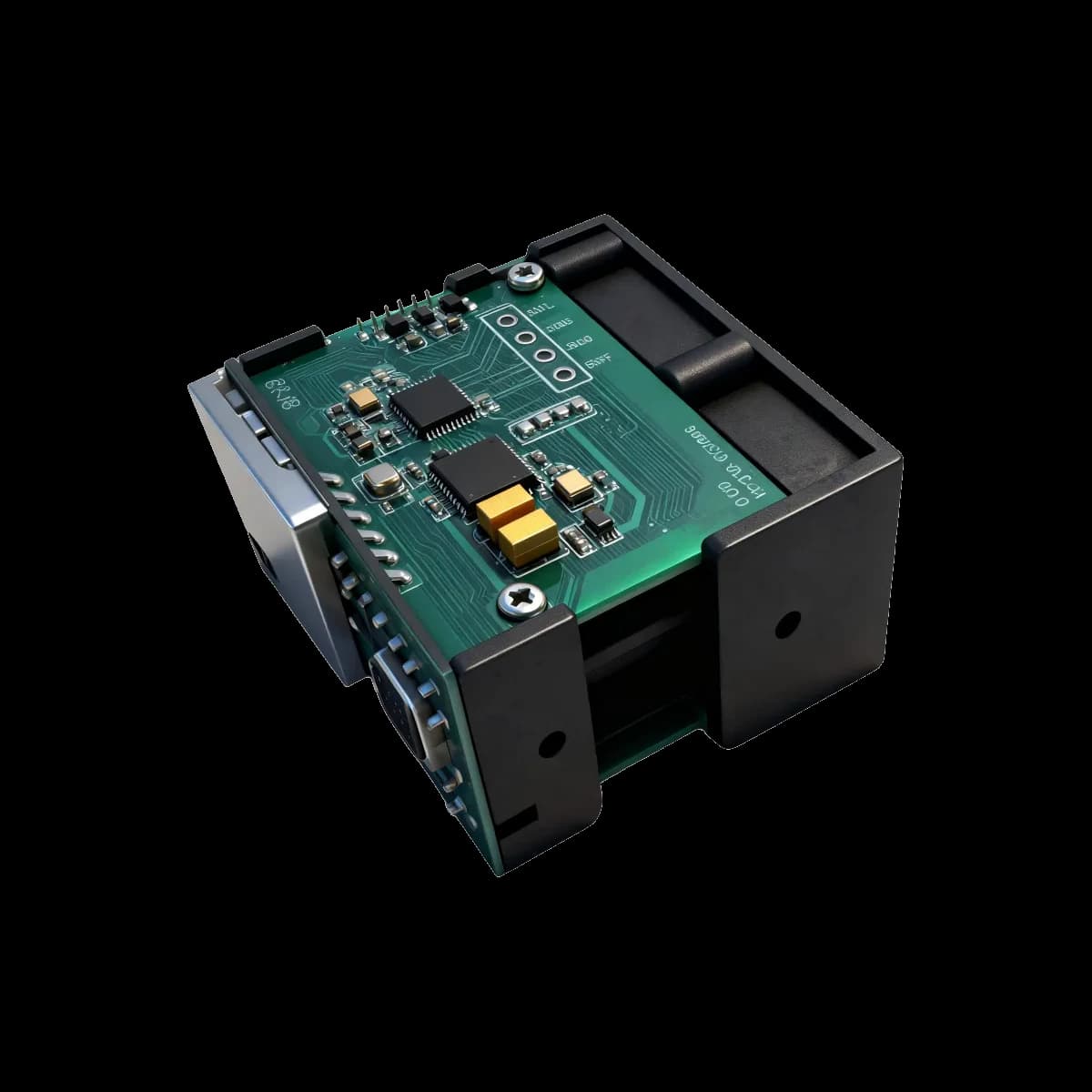 200m industrial LiDAR distance sensor LRF200H for long-range safety product view 6