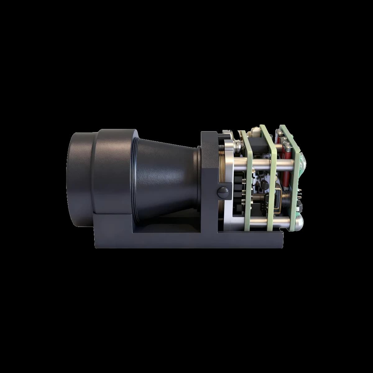 compact 1535nm laser distance sensor 6km for boundary monitoring and security systems product view 8