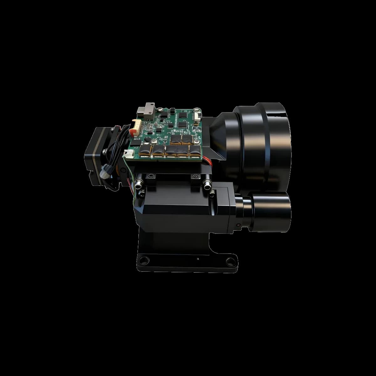 1535nm ultra long range laser distance sensor 18km DC12V for fixed observation product view 5