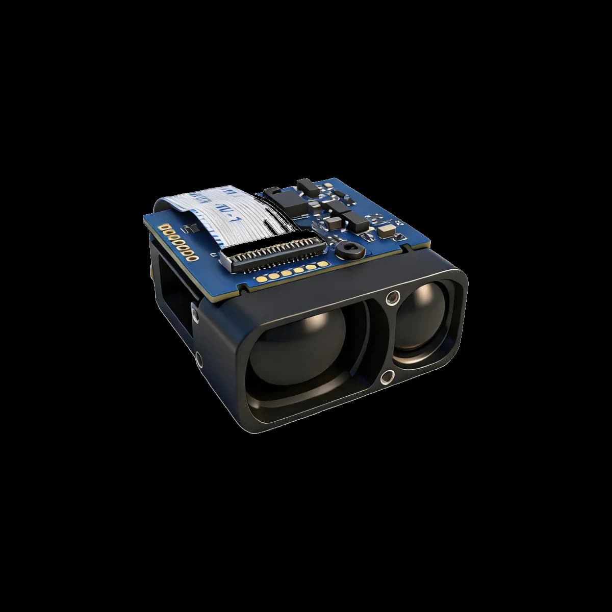 SPD1200S2 Laser Ranging Module with Compact Square Design for Easy Integration product view 2