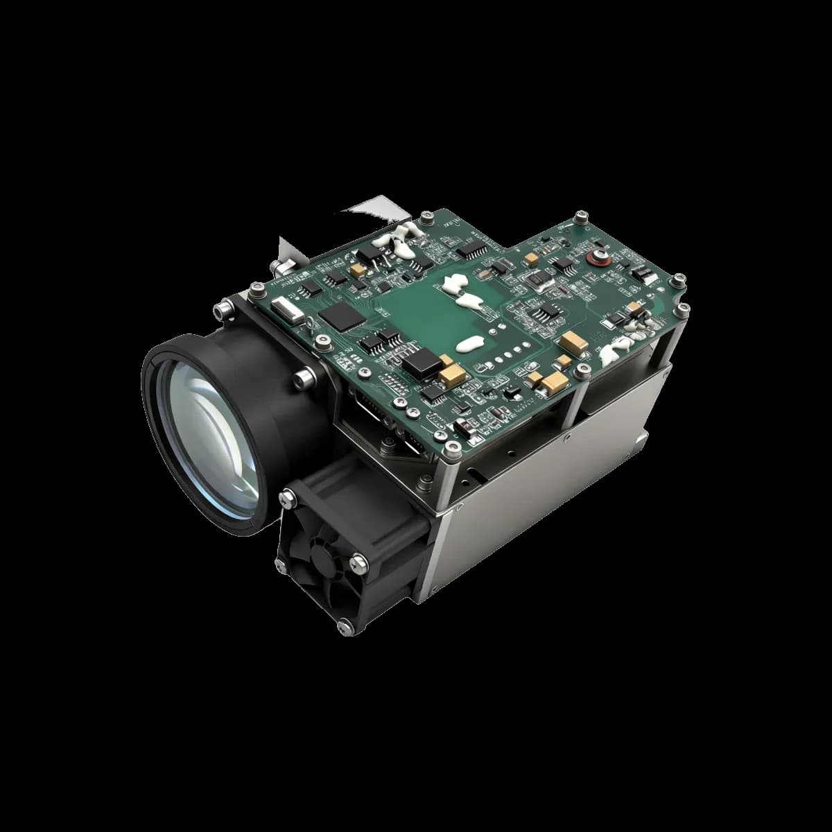 80mJ laser target designator for precision strike system
