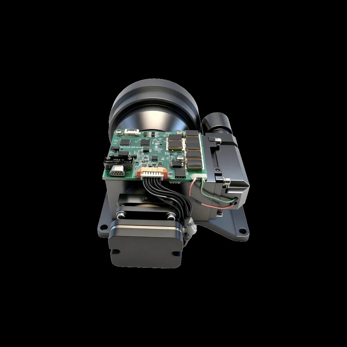 1535nm ultra long range laser distance sensor 18km DC12V for fixed observation product view 4