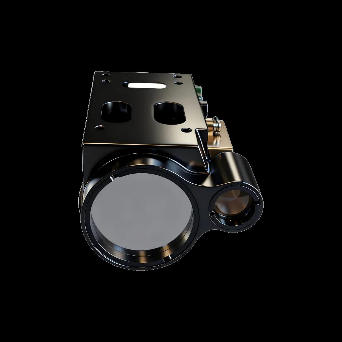 compact 1535nm laser distance sensor 6km for boundary monitoring and security systems product view 5