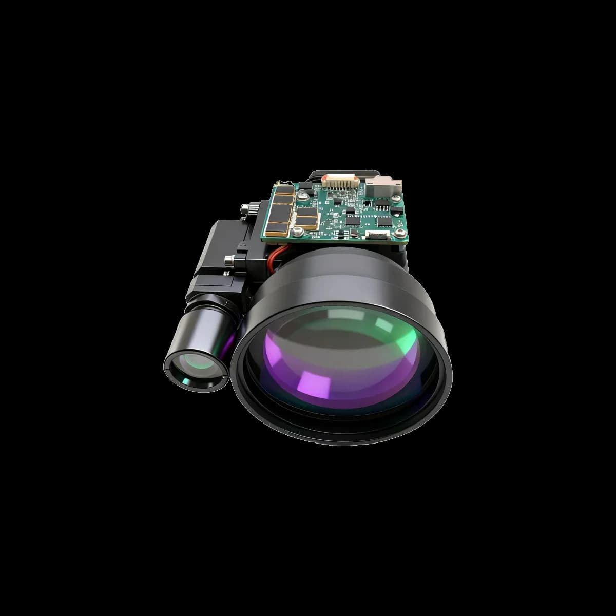1535nm ultra long range laser distance sensor 18km DC12V for fixed observation product view 2