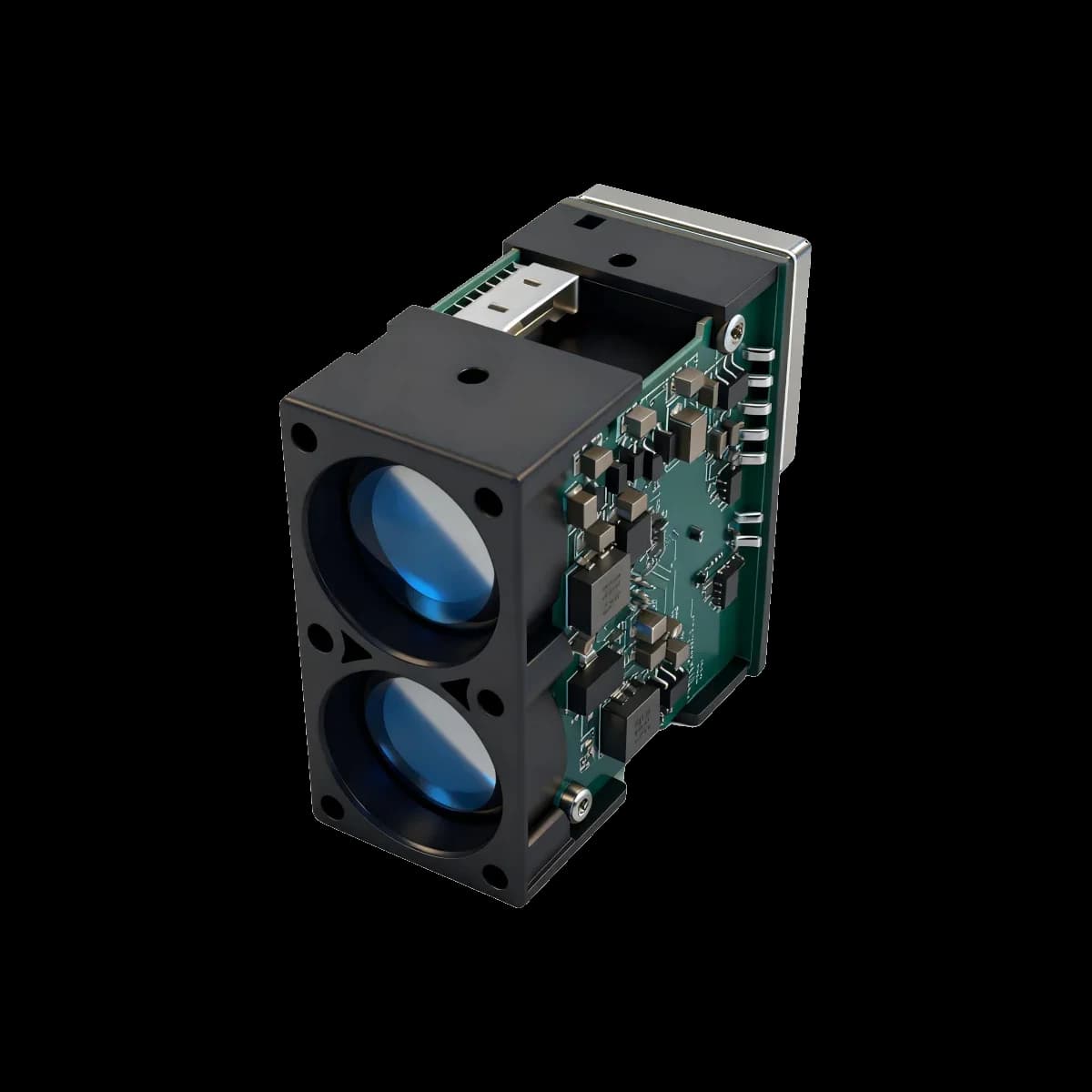 200m industrial LiDAR distance sensor LRF200H for long-range safety