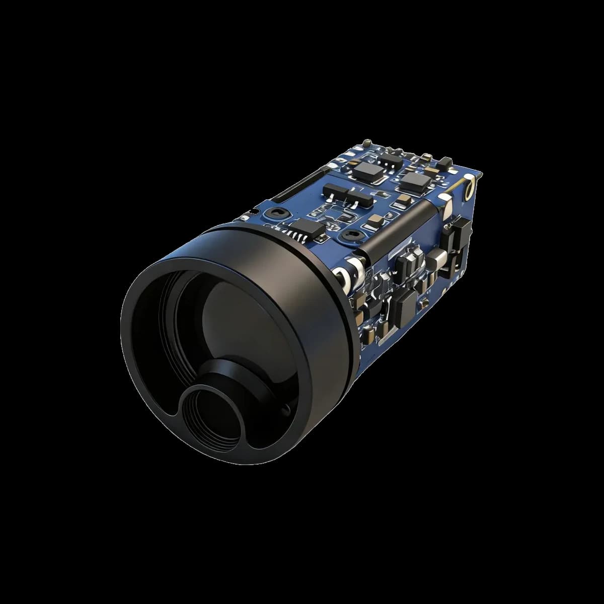 LR1000D23 Compact Laser Ranging Module (Ø23×47mm) with IEC Class 1 Safety