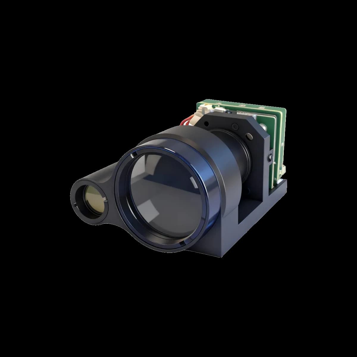 compact 1535nm laser distance sensor 6km for boundary monitoring and security systems product view 2