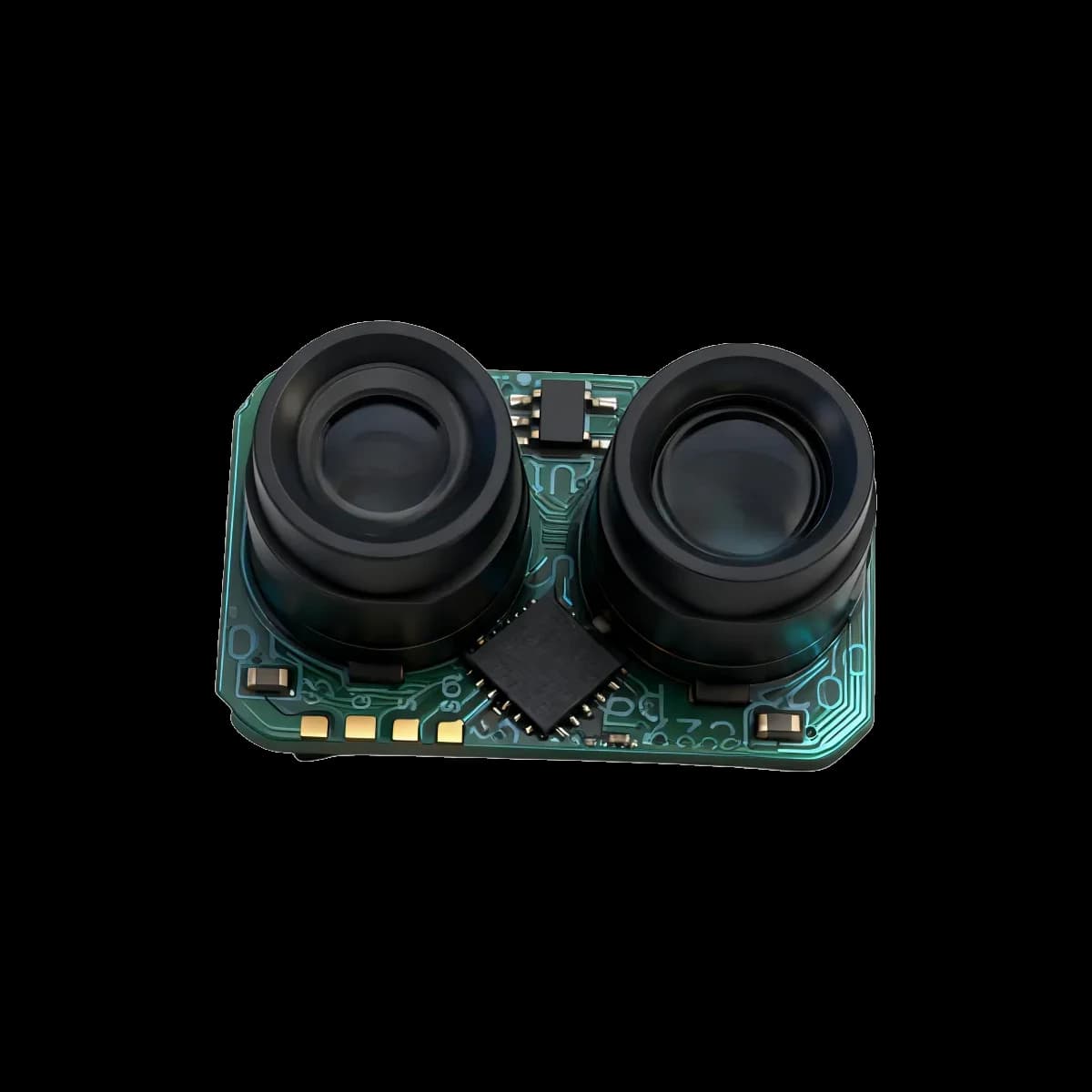 50m single point DToF LiDAR sensor 100Hz UART I2C for industrial automation product view 4
