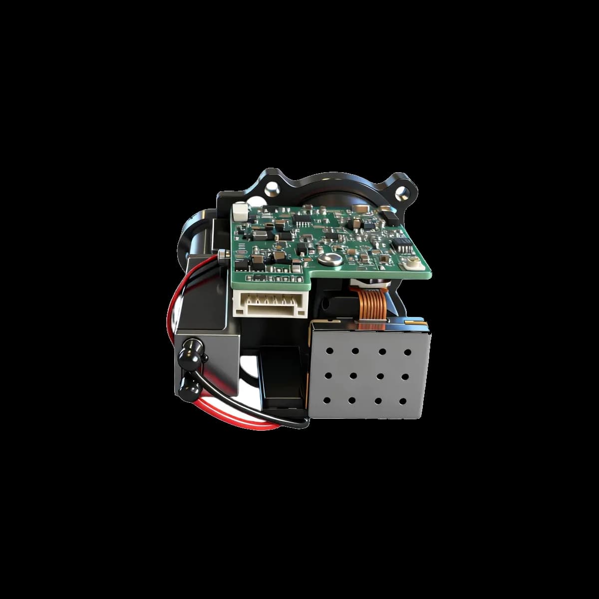 1535nm laser rangefinder sensor for security monitoring, traffic cameras and thermal imaging systems product view 7