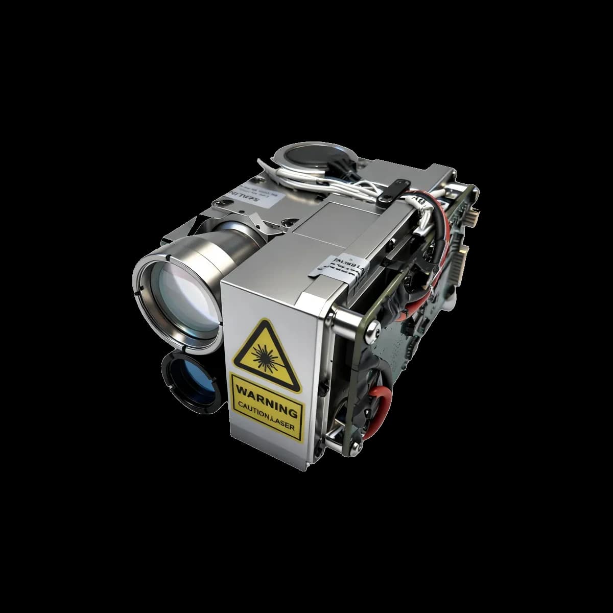 1064nm high energy laser designator with 20Hz coded pulse train