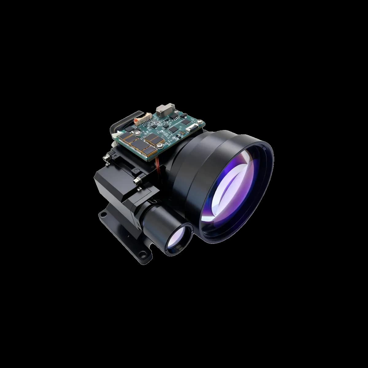 1535nm ultra long range laser distance sensor 18km DC12V for fixed observation product view 6