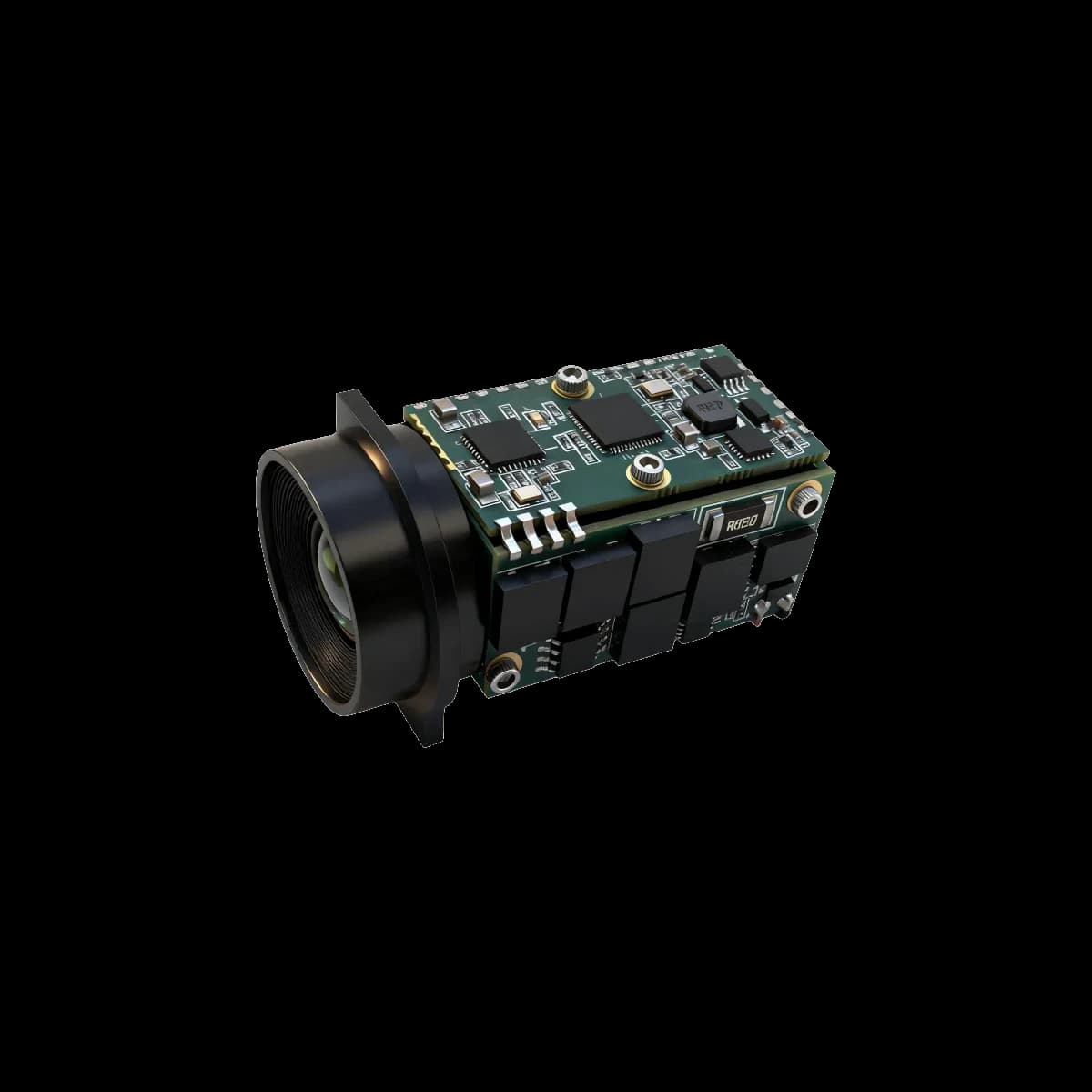 1535nm eye-safe laser rangefinder module for UAV and handheld LRF0105C product view 2