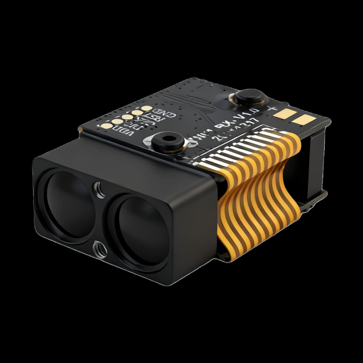 SPD1200ZG front optical face and flexible interconnect from the opposite angle product view 6