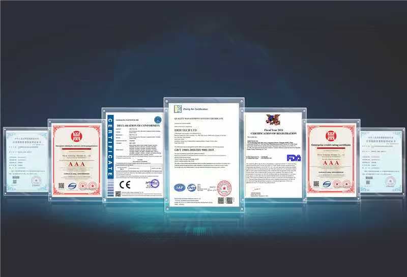 Preview montage of ERDI quality and compliance documents