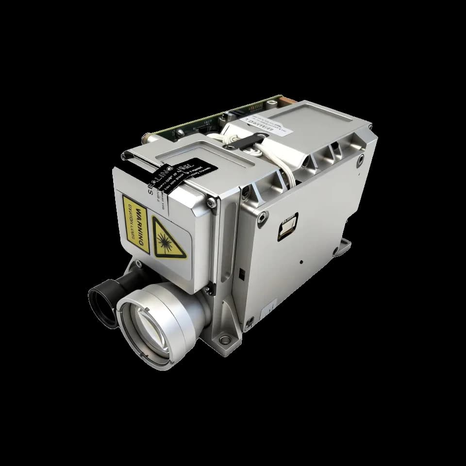 laser designator rangefinder combo for naval observation mast