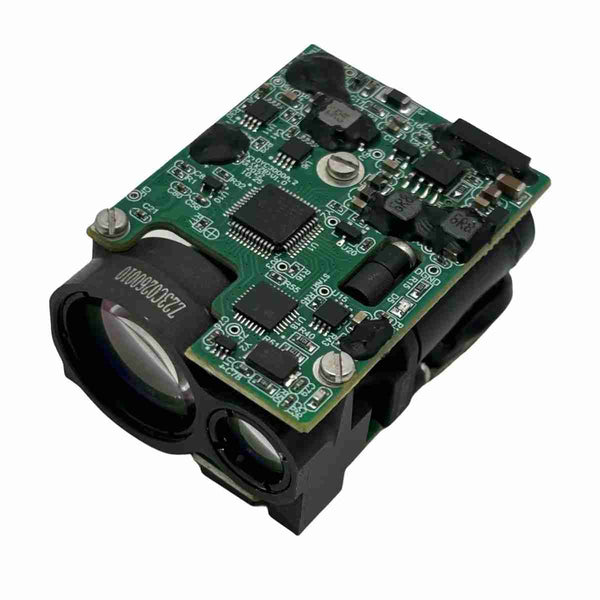 The LRF0409C eye safety laser rangefinder module, proudly manufactured by ERDI TECH, utilizes a self-developed 1535nm Diode Pump Solid State microchip laser. With a NATO target ranging capability of 2.3m x 2.3m, it boasts a maximum range of 4000m or more. Compactly sized at 50mm x 47mm x 24mm or less, and weighing 58g or less, this module offers remarkable portability without sacrificing performance.