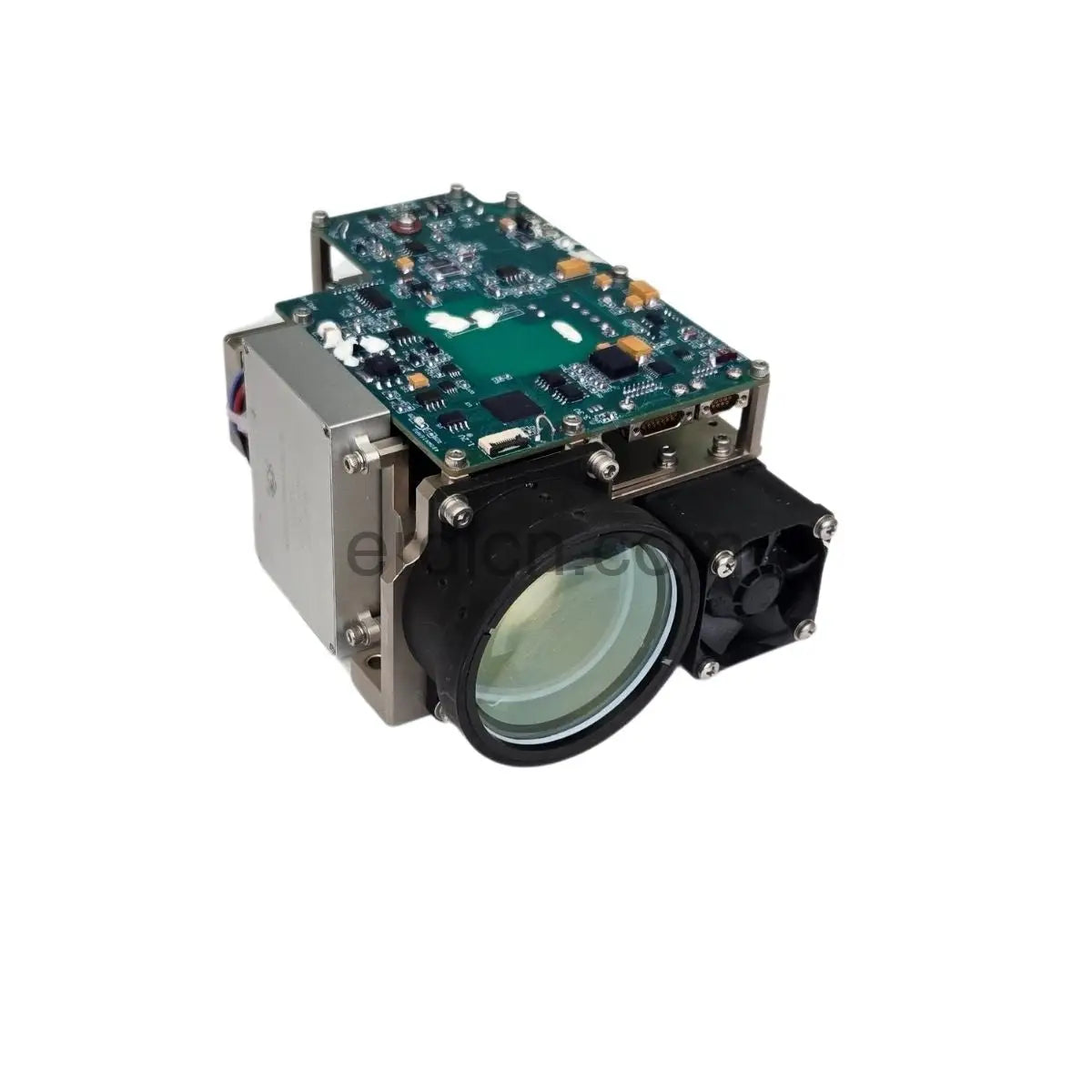 The LDR80K2 Laser Designator adopts a transceiver co-aperture lens. It uses an LDA-pumped Nd:YAG crystal combined with an electro-optical Q-switching technology solution to achieve a typical 1064nm pulsed laser output. The single-pulse energy is 80mJ, and the beam divergence angle is 0.25mrad. It employs an adaptive non-temperature-control technology, allowing it to start working immediately.