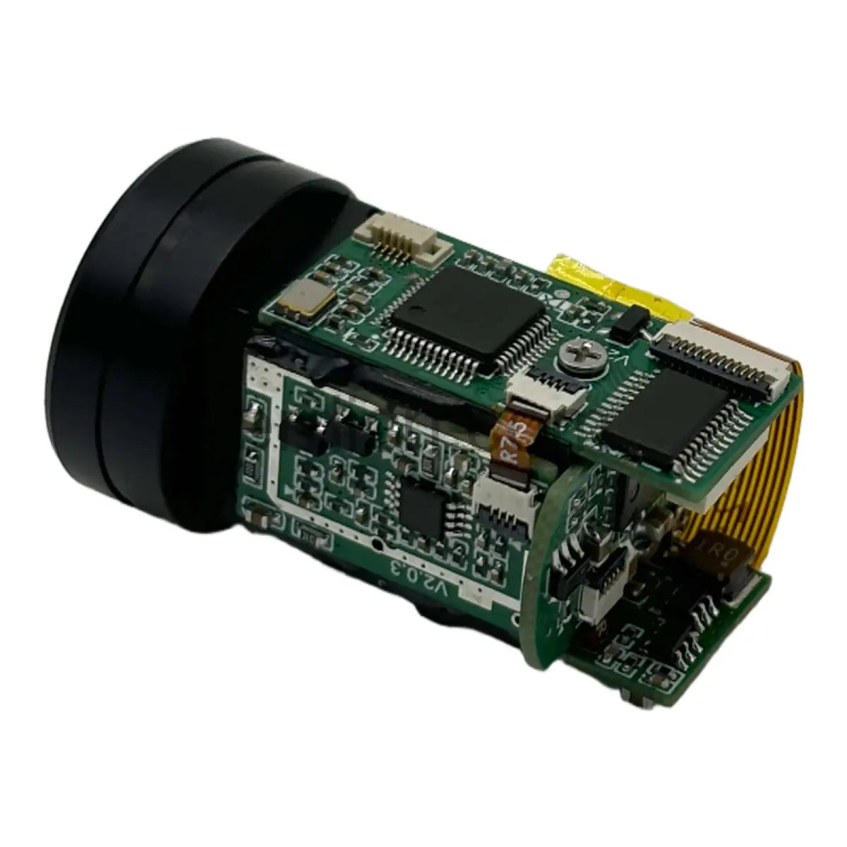 The LRF1200A1 laser ranging module is a new, lightweight, and compact device operating at a wavelength of 905 nm. It has a maximum range of ≥1200 meters and uses a UART-TTL interface. The module supports test software, which is convenient for further development.